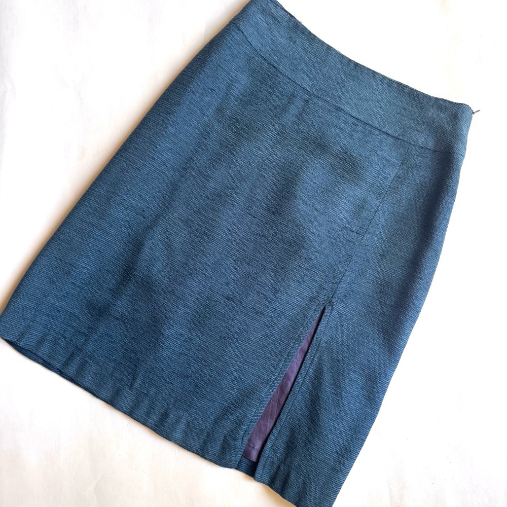 Vintage 90s Blue Mini Skirt